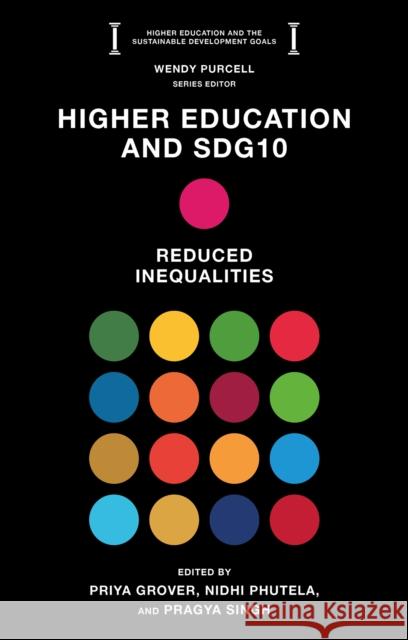 Higher Education and SDG10: Reduced Inequalities  9781835498095 Emerald Publishing Limited