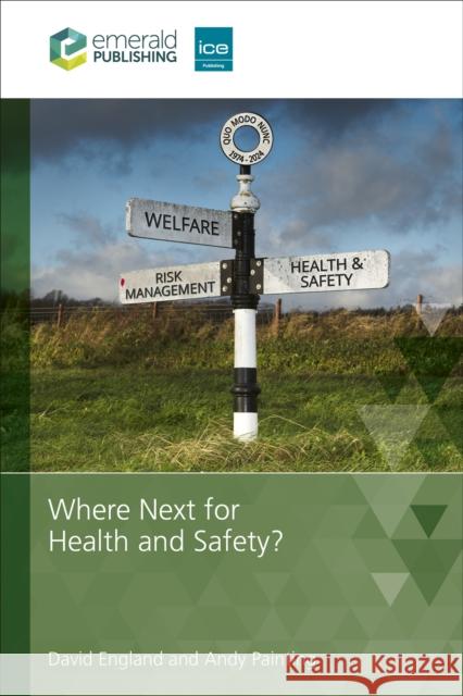 Where Next for Health and Safety? David England Andy Painting 9781835498736