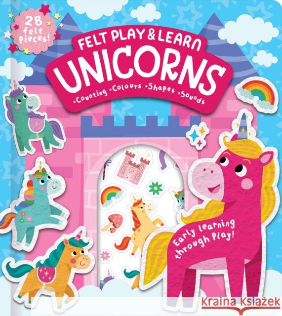 Felt Play & Learn Unicorns Alice Barker 9781835550199