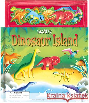 Magnetic Dinosaur Island Oakley Graham Claudine Gevry 9781835550236