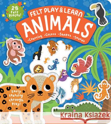 Felt Play & Learn Animals Alice Barker Alena Igdeeva Daisy Snow 9781835551219