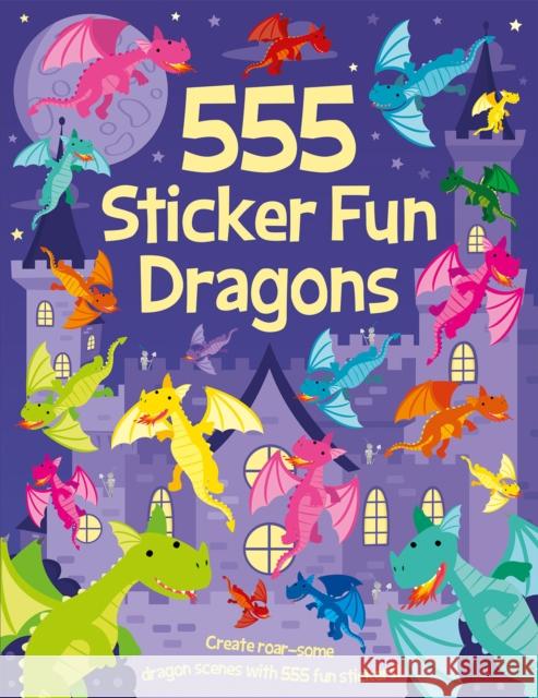 555 Sticker Fun Dragons Oakley Graham 9781835551271