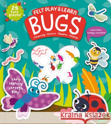 Felt Play & Learn Minibeasts Alice Barker Gareth Williams 9781835551738 Two Windmills
