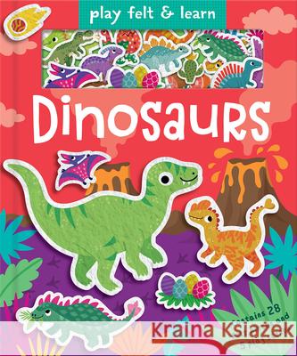 Play Felt Dinosaurs Alice Barker Ekaterina Beskova 9781835554654 Two Windmills