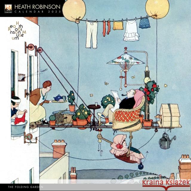 Heath Robinson Wall Calendar 2025 (Art Calendar)  9781835620069 Flame Tree Publishing