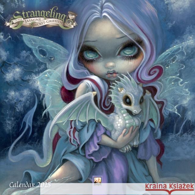 Strangeling by Jasmine Becket-Griffith Wall Calendar 2025 (Art Calendar)  9781835620083 Flame Tree Publishing