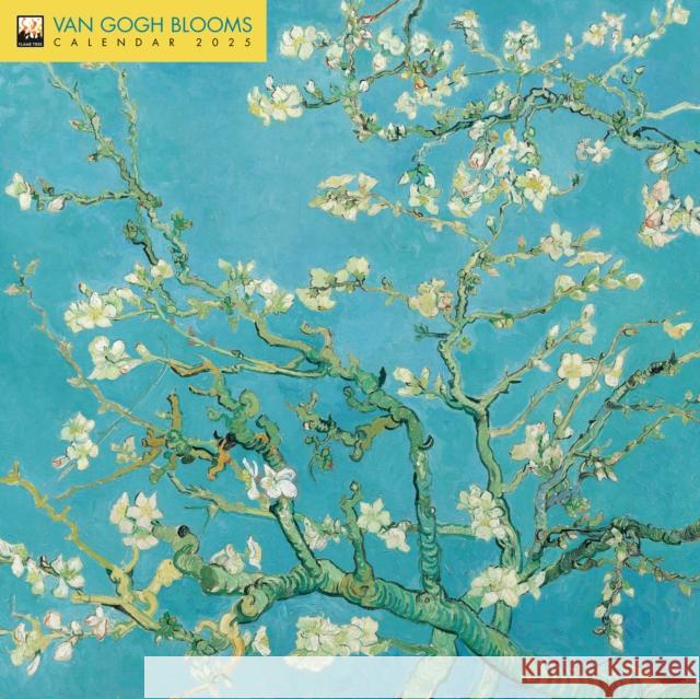 Vincent van Gogh Blooms Wall Calendar 2025 (Art Calendar)  9781835620250 Flame Tree Publishing