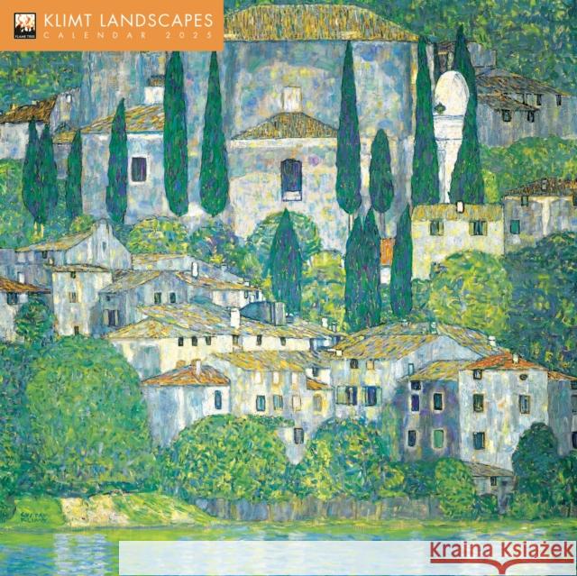 Klimt Landscapes Wall Calendar 2025 (Art Calendar) Flame Tree Studio 9781835620335 Flame Tree Calendars