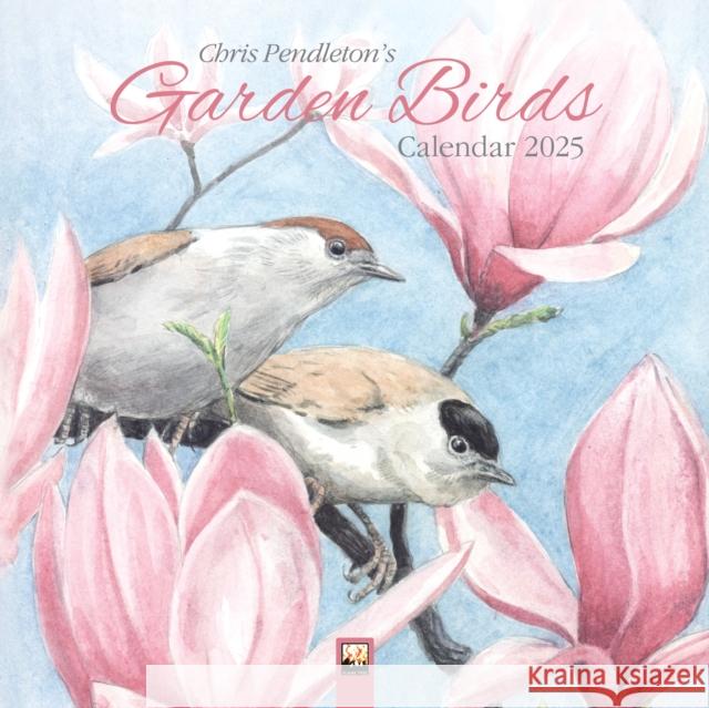 Chris Pendleton Garden Birds Wall Calendar 2025 (Art Calendar)  9781835620427 Flame Tree Publishing