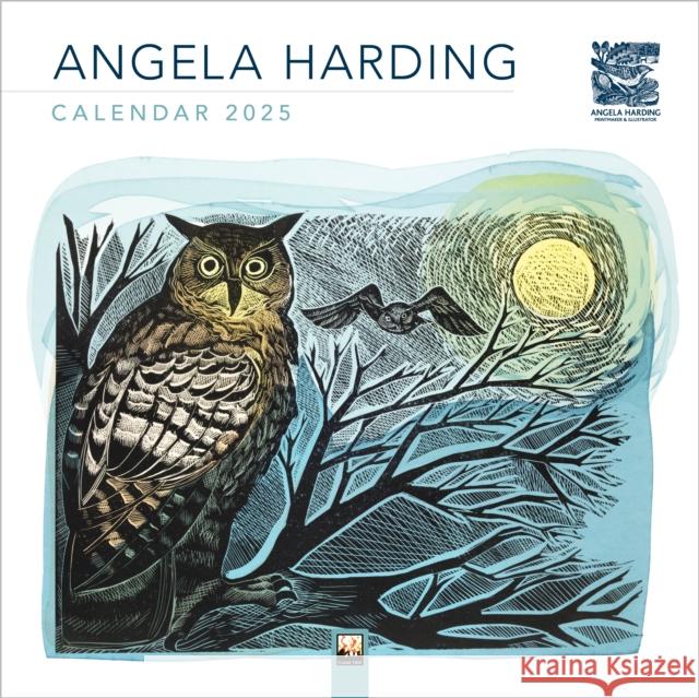 Angela Harding Wall Calendar 2025 (Art Calendar) Flame Tree Studio 9781835620496 Flame Tree Publishing