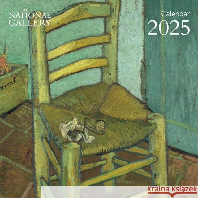 The National Gallery Wall Calendar 2025 (Art Calendar) Flame Tree Studio 9781835620557 Flame Tree Publishing