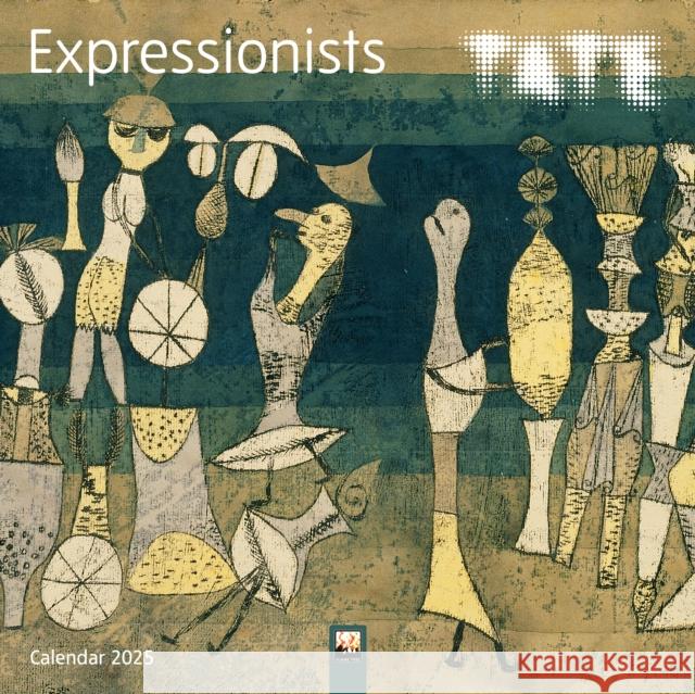 Tate: Expressionists Wall Calendar 2025 (Art Calendar) Flame Tree Studio 9781835620571 Flame Tree Publishing