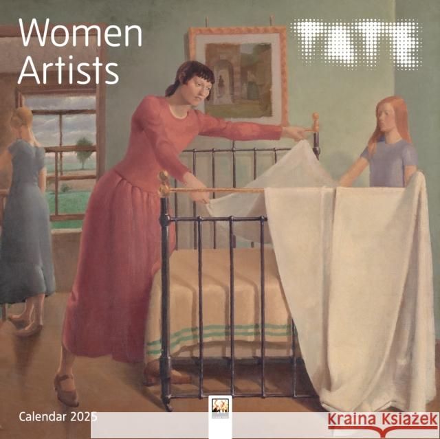 Tate: Women Artists Wall Calendar 2025 (Art Calendar) Flame Tree Studio 9781835620588 Flame Tree Publishing