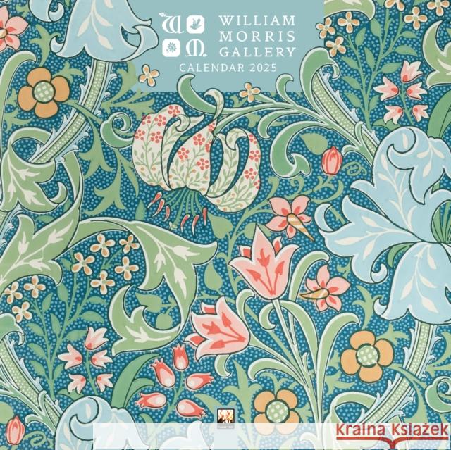 William Morris Gallery Wall Calendar 2025 (Art Calendar)  9781835620700 Flame Tree Publishing