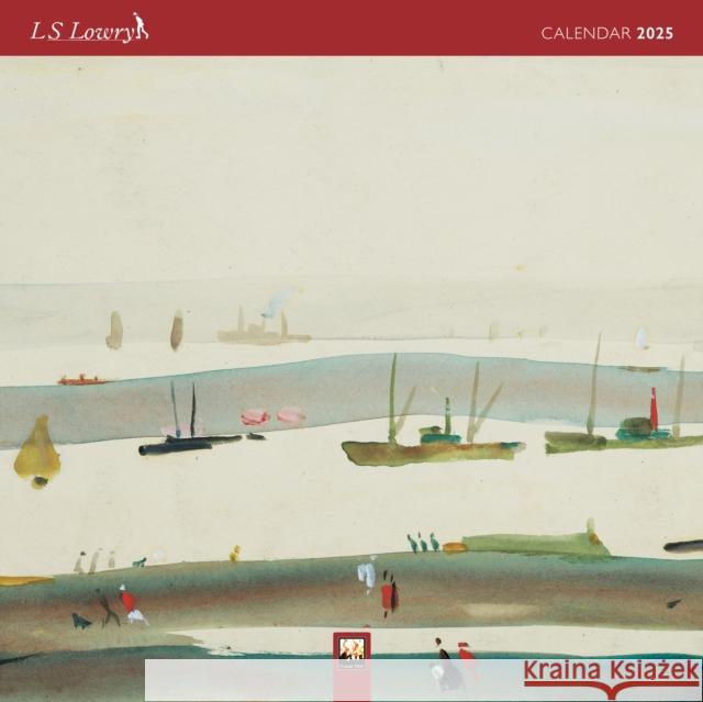 L.S. Lowry Wall Calendar 2025 (Art Calendar) Flame Tree Studio 9781835620731 Flame Tree Publishing