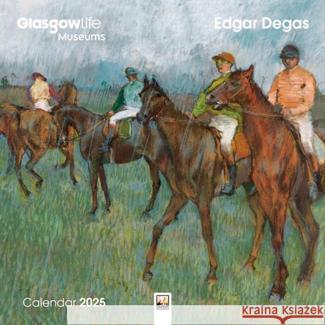 Glasgow Museums: Edgar Degas Wall Calendar 2025 (Art Calendar) Flame Tree Studio 9781835620762 Flame Tree Publishing