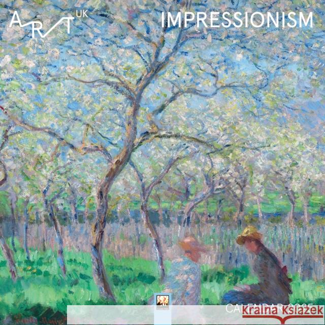 Art UK: Impressionism Wall Calendar 2025 (Art Calendar)  9781835620915 Flame Tree Publishing