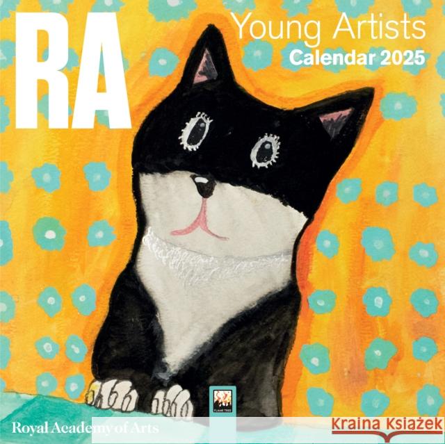 Royal Academy of Arts: Young Artists Mini Wall Calendar 2025 (Art Calendar) Flame Tree Studio 9781835621042 Flame Tree Publishing