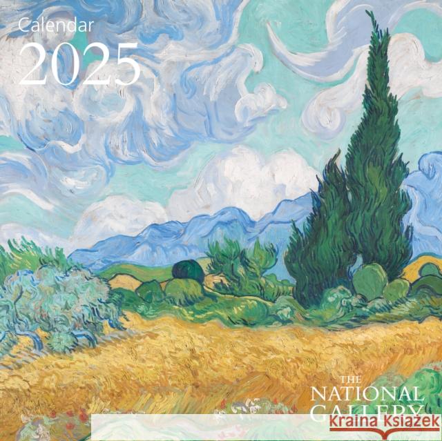 The National Gallery Mini Wall Calendar 2025 (Art Calendar) Flame Tree Studio 9781835621080 Flame Tree Publishing