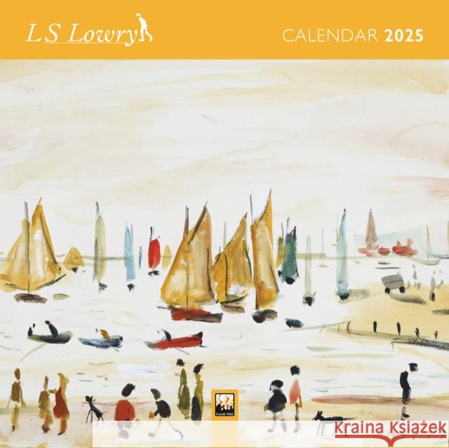 L.S. Lowry Mini Wall Calendar 2025 (Art Calendar) Flame Tree Studio 9781835621110 Flame Tree Publishing