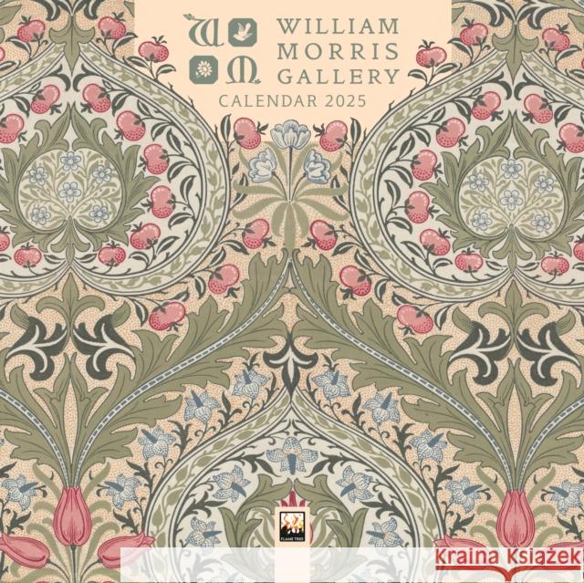 William Morris Gallery Mini Wall Calendar 2025 (Art Calendar)  9781835621189 Flame Tree Publishing