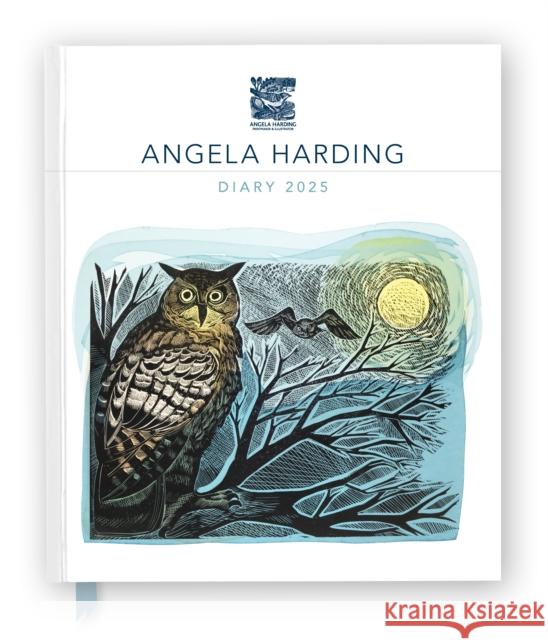 Angela Harding 2025 Desk Diary Planner - Week to View, Illustrated throughout  9781835621332 Flame Tree Publishing