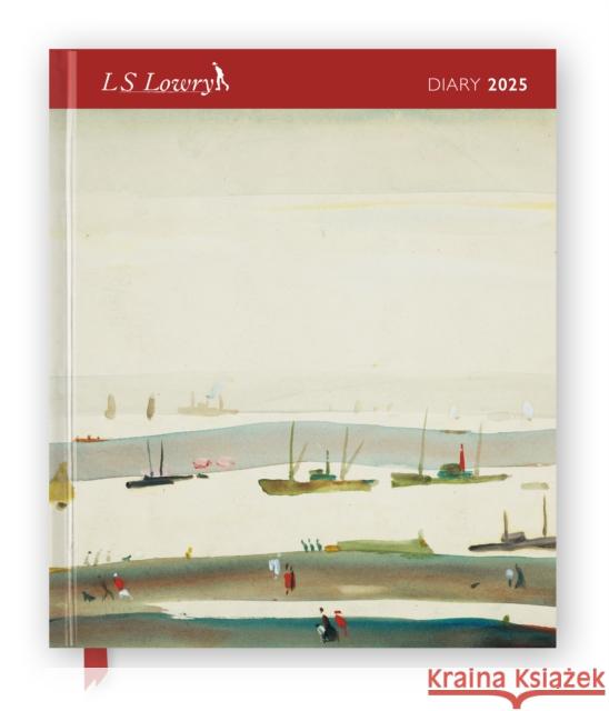 L.S. Lowry 2025 Desk Diary Planner - Week to View, Illustrated throughout  9781835621363 Flame Tree Publishing