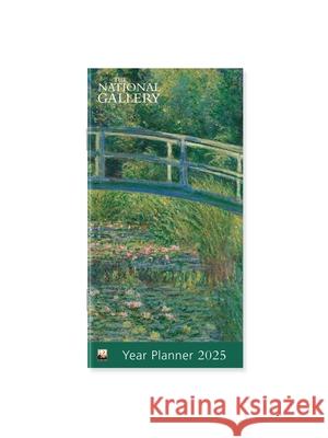 National Gallery: Monet, The Water-Lily Pond 2025 Year Planner - Month to View  9781835621608 Flame Tree Publishing