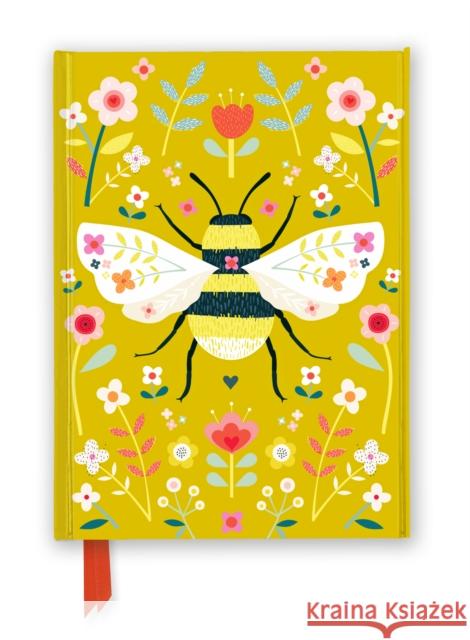 Bee Brown: Wildflower Bee (Foiled Journal) Flame Tree Studio 9781835621813 Flame Tree Publishing