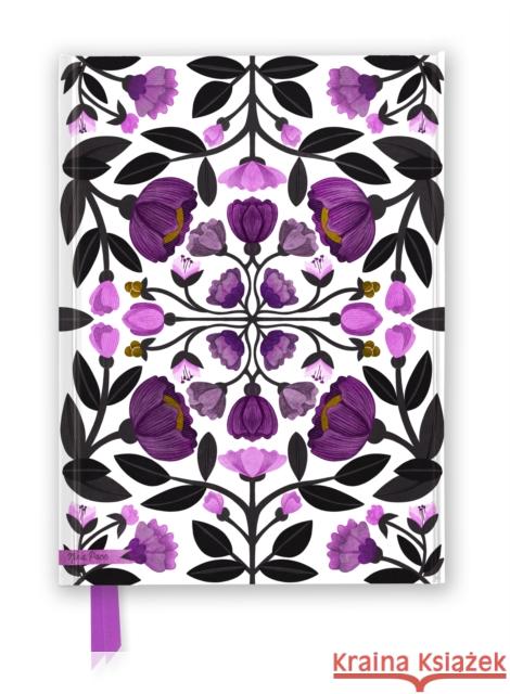 Nina Pace: Purple Flowers (Foiled Journal) Flame Tree Studio 9781835621820 Flame Tree Gift