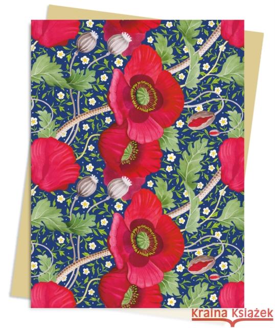 Bex Parkin: Red Poppies Greeting Card Pack: Pack of 6 Flame Tree Studio 9781835621974 Flame Tree Publishing