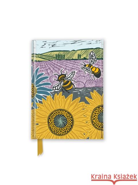 Kate Heiss: Sunflower Fields (Foiled Pocket Journal) Flame Tree Studio 9781835622070 Flame Tree Gift