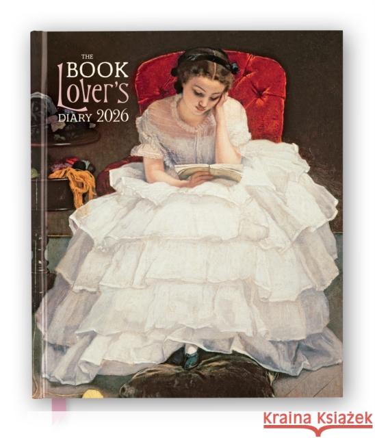 Book Lover's Diary 2026 Desk Diary Planner - Week to View, Illustrated throughout Flame Tree Studio 9781835624548