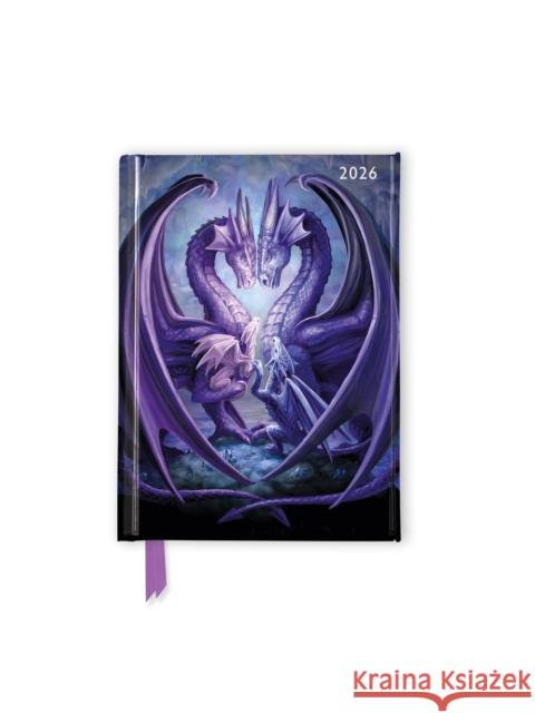 Anne Stokes: Raising Dragons 2026 Luxury Pocket Diary Planner - Week to View Flame Tree Studio 9781835624739 Flame Tree Publishing