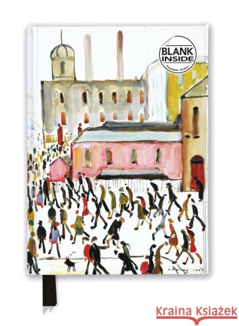 L.S. Lowry: Going to Work (Foiled Blank Journal)  9781835625231 Flame Tree Publishing