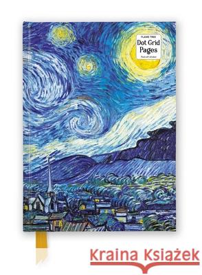 Vincent Van Gogh: The Starry Night (Foiled Dot Grid Journal) Flame Tree Studio 9781835627204 Flame Tree Gift