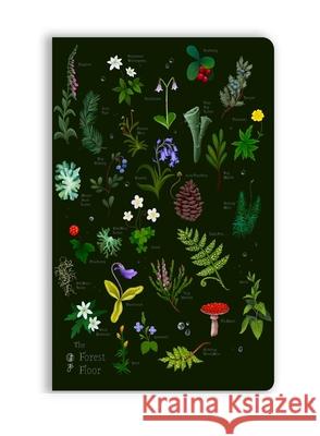 Anna Stead: The Forest Floor (Soft Touch Journal) Flame Tree Studio 9781835627334 Flame Tree Gift