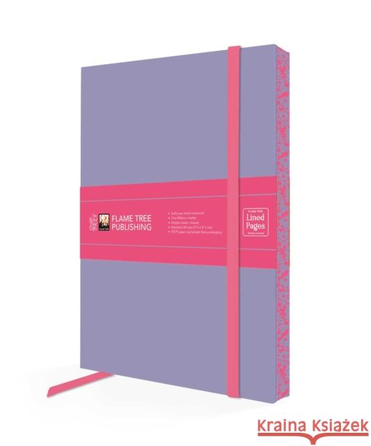 Lilac Pink Artisan Paperback Notebook Flame Tree Studio 9781835627525 Flame Tree Gift