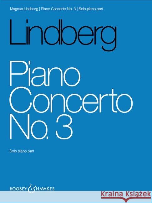 Piano Concerto No. 3  9781835680384 Boosey & Hawkes, London