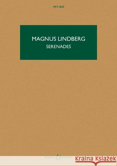 Serenades  9781835680438 Boosey & Hawkes, London