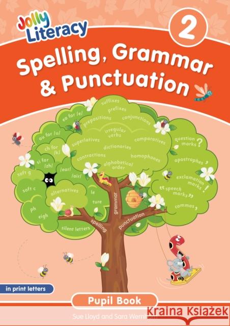 Spelling, Grammar & Punctuation Pupil Book 2: In Print Letters (British English edition) Sara Wernham 9781835821961