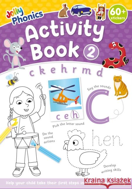 Jolly Phonics Activity Book 2: in Precursive Letters (British English edition) Sue Lloyd 9781835823668