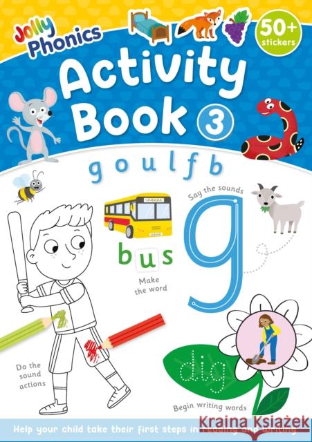 Jolly Phonics Activity Book 3 Sue Lloyd 9781835823675