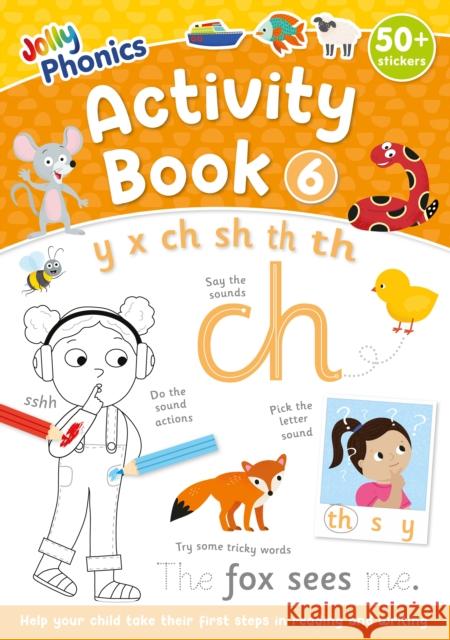 Jolly Phonics Activity Book 6 Sue Lloyd 9781835823705