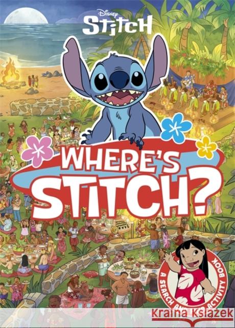 Where's Stitch?: A Disney search-and-find activity book Walt Disney 9781835870266 Bonnier Books Ltd