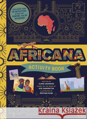 Africana Activity Book Claire Saunders Kim Chakanetsa Mayowa Alabi 9781836000747 Wide Eyed Editions