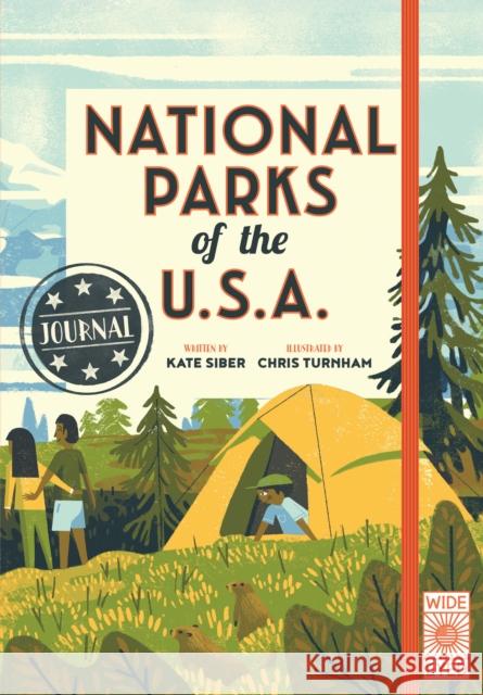 National Parks of the USA Journal Kate Siber 9781836006053 Wide Eyed Editions