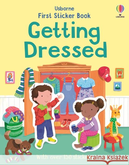 First Sticker Book Getting Dressed Jessica Greenwell 9781836041597