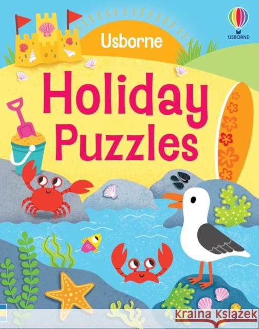Holiday Puzzles Phillip Clarke 9781836041825 Usborne Publishing Ltd