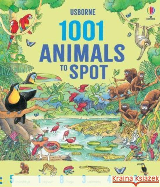 1001 Animals to Spot Ruth Brocklehurst 9781836041917